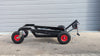 IM HQ Black Semi-Automatic Kart Stand BIG WHEEL with Hand Winch and Hooks **$50 Flat Rate Shipping**